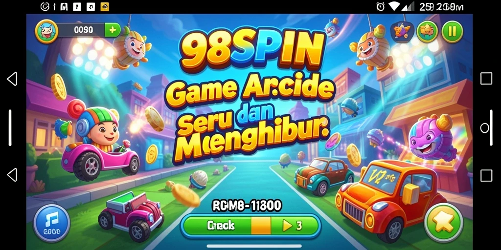 Screenshot gameplay 98SPIN yang menunjukkan aksi seru dalam permainan Arcade.