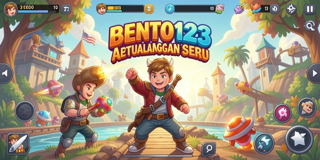 Screenshot BENTO123 memperlihatkan aksi cepat dan tantangan gameplay.