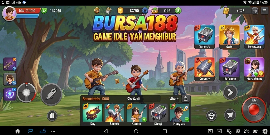 Tampilan gameplay BURSA188 yang menarik dan interaktif.