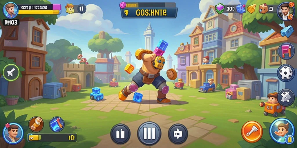 Tampilan gameplay H03 yang menarik dan penuh tantangan Puzzle.