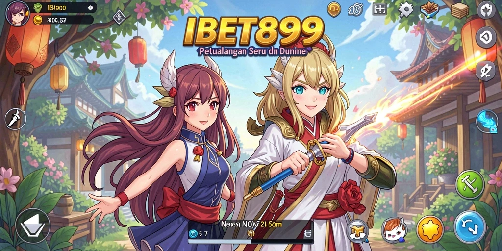 Menampilkan gameplay seru di dunia Anime yang memukau.