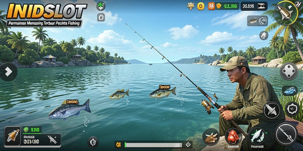 Gameplay memancing yang menarik dan menantang di INDSLOT.