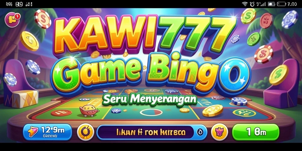 Tampilan gameplay seru di KAWI777 dengan interaksi pemain.