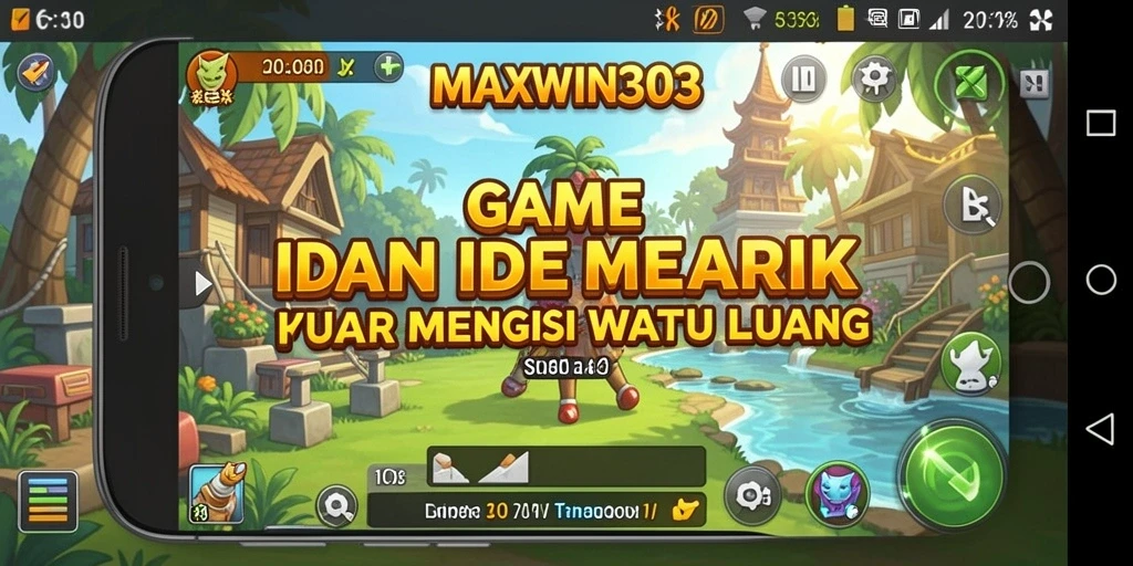 Tampilan gameplay yang menarik dan grafis yang menawan dari MAXWIN303.