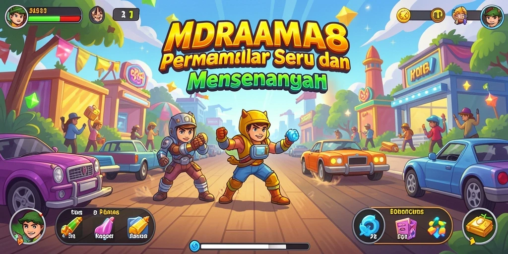 Tampilan gameplay yang seru dan menantang di MDG188.