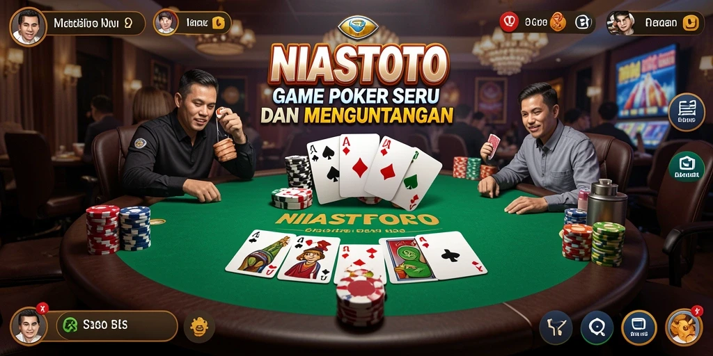 Tampilan gameplay seru dari NIASTOTO yang memukau.