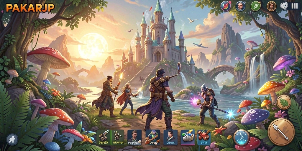 Menampilkan gameplay seru dan petualangan mendebarkan di <strong>PAKARJP</strong>