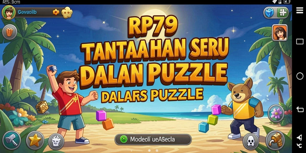 Screenshot gameplay <strong>RP79</strong> menampilkan tantangan puzzle seru.