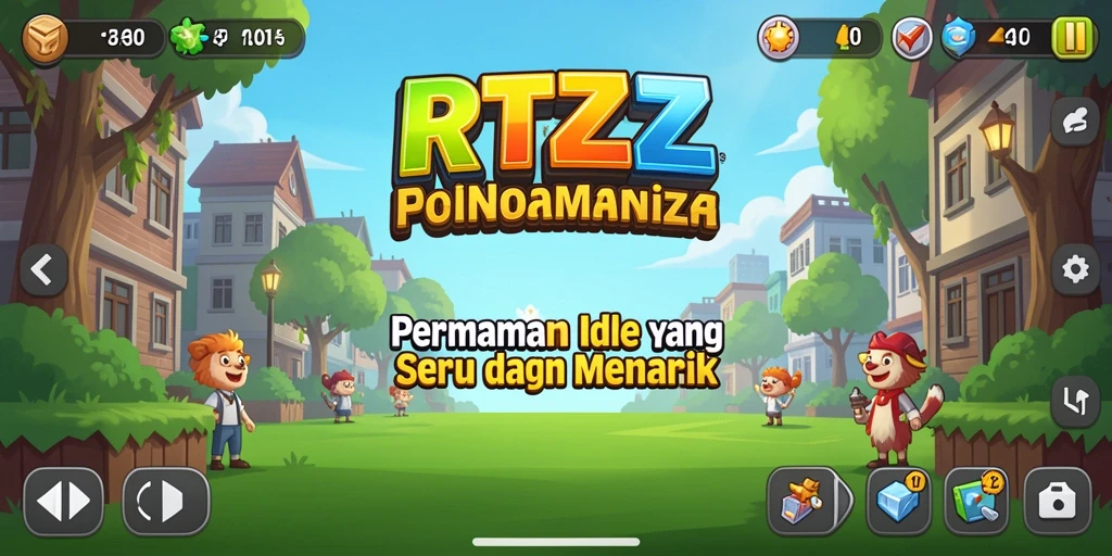 Gambaran gameplay Idle yang menarik dari RTZZ.